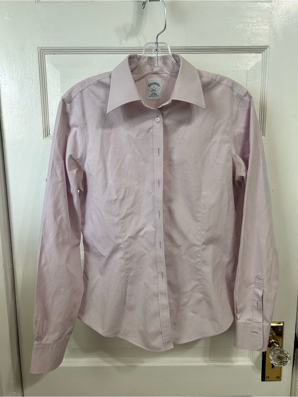 Brooks Brothers Woman’s lilac Dress Shirt - Classic Collared Long Sleeve